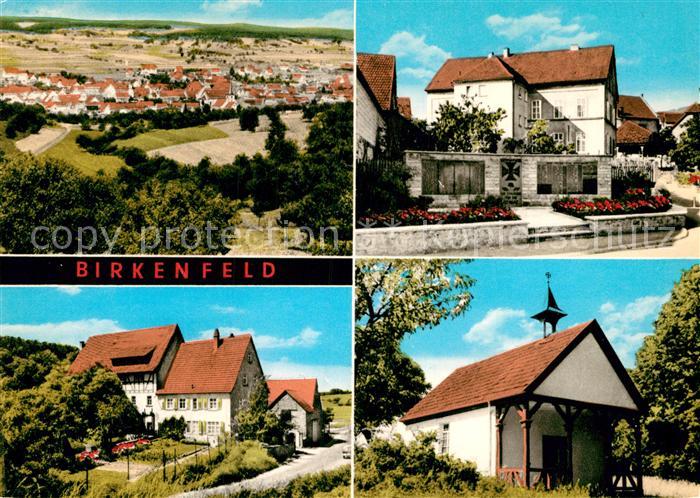 Birkenfeld Mittelfranken Gesamtansicht Kirche Mahnmal