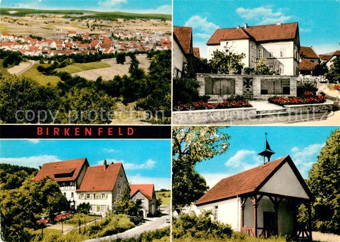 Birkenfeld Mittelfranken Gesamtansicht Kirche Mahnmal