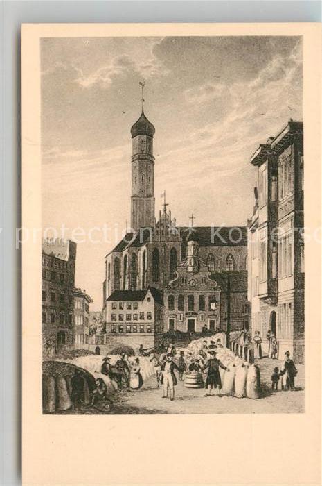 AUGSBURG  CITY Sankt Ulrich Maximiliansplatz