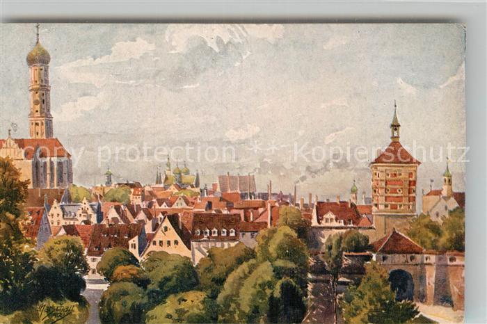 AUGSBURG  CITY Sankt Ulrich Rotes Tor