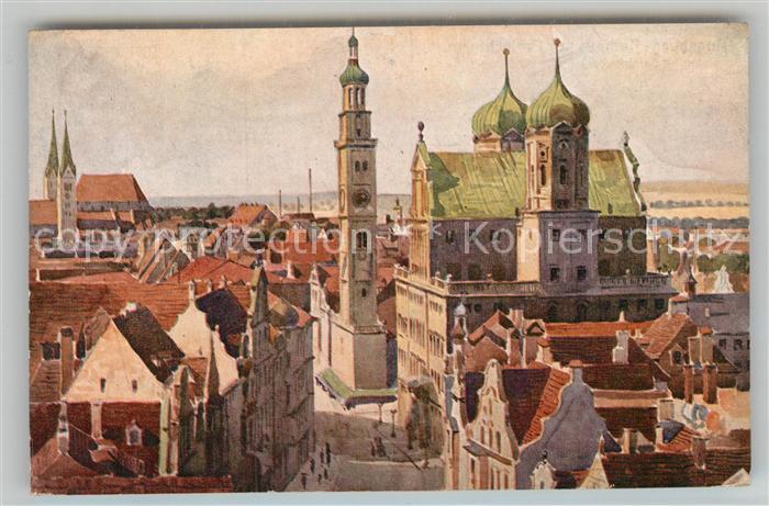 Augsburg Rathaus Perlachturm