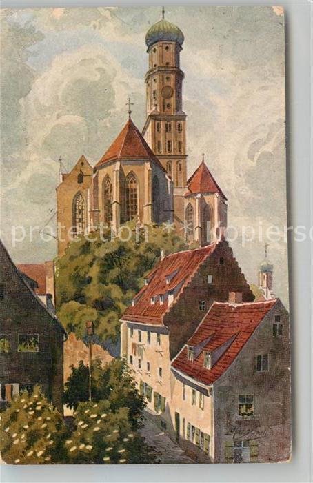 Augsburg Sankt Ulrichskirche von Osten