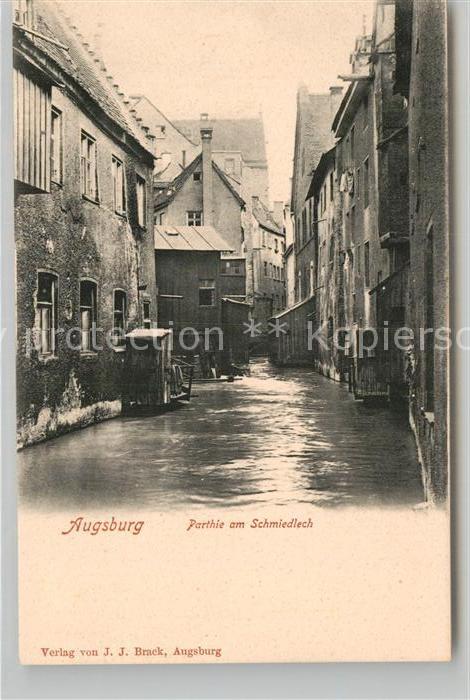 AUGSBURG  CITY Partie am Schmiedlech