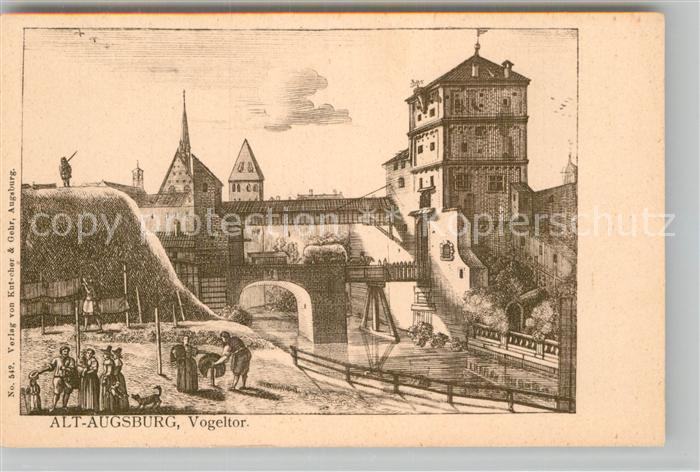 AUGSBURG  CITY Vogeltor