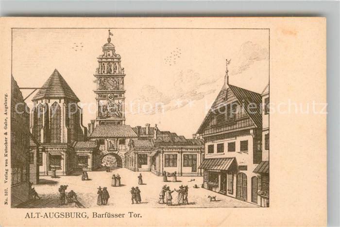 AUGSBURG  CITY Barf?sser Tor
