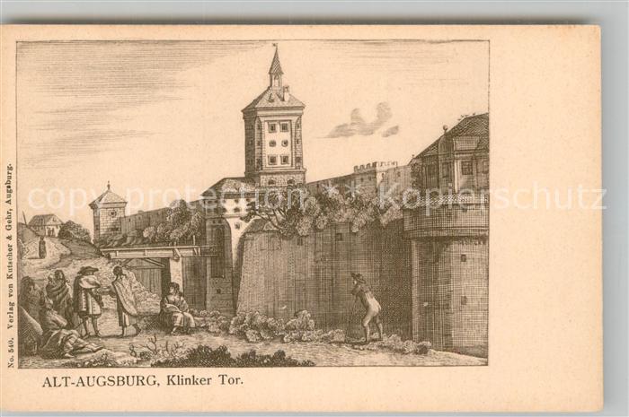 AUGSBURG  CITY Klinker Tor