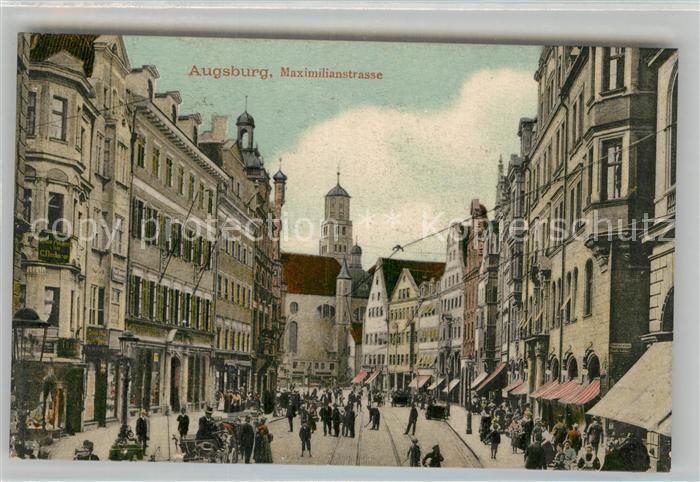 AUGSBURG  CITY Maximilianstrasse