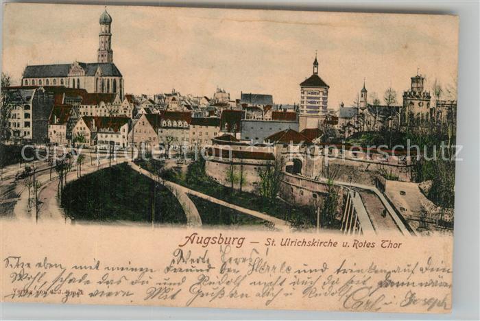 Augsburg Sankt Ulrichskirche Rotes Tor