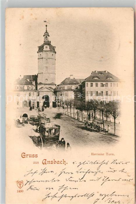 Ansbach Mittelfranken Herrieder Tor