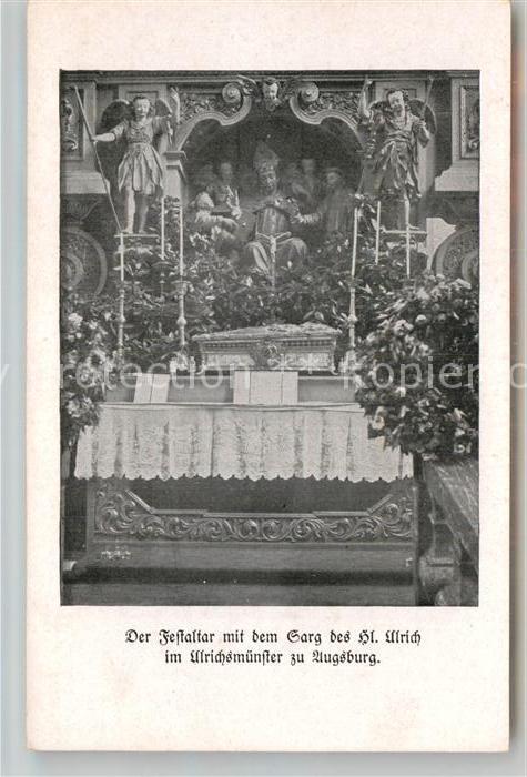 AUGSBURG  CITY Sankt Ulrichkirche Inneres