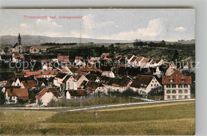 Bonndorf Schwarzwald Teilansicht