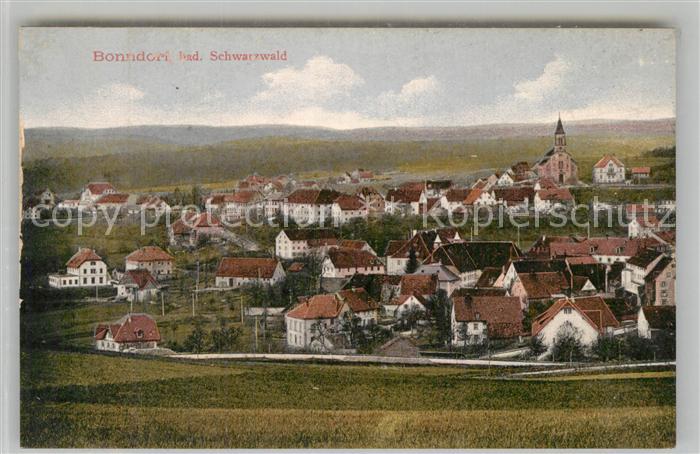 Bonndorf Schwarzwald Teilansicht