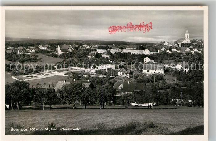 Bonndorf Schwarzwald Teilansicht