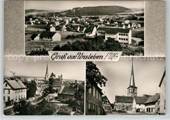 Unsleben Gesamtansicht Kirche