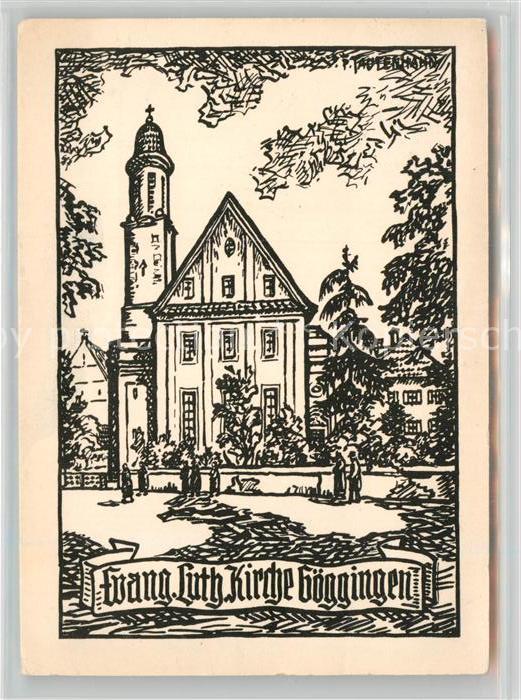Goeggingen Bayern Evangelische Lutherkirche
