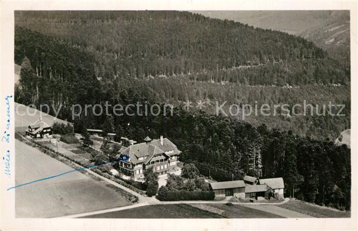Bad Liebenzell Fliegeraufnahme Privatklinik Burghalde