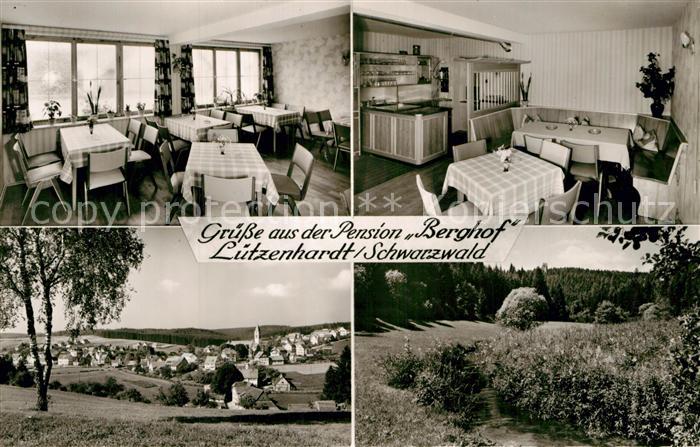 Luetzenhardt Pension Berghof Fremdenzimmer Panorama