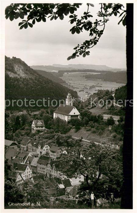 Oberndorf Neckar Teilansicht Kirche