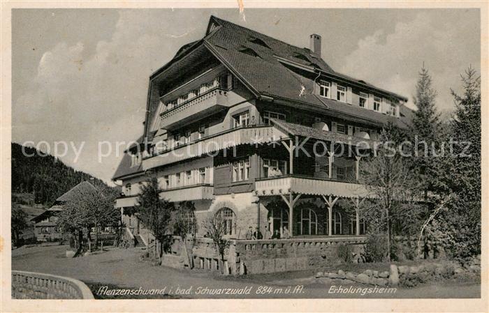 Menzenschwand Erholungsheim