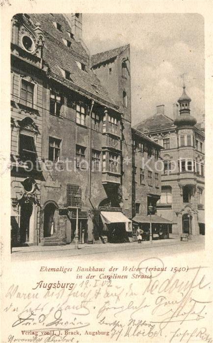 Augsburg Ehemaliges Bankhaus Welser