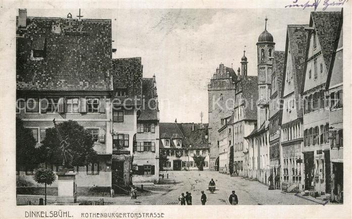 Dinkelsbuehl Rothenburgtorstrasse