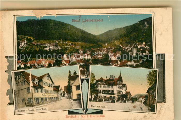 Bad Liebenzell Hotel Zur Post Gasthaus zur Sonne Panorama