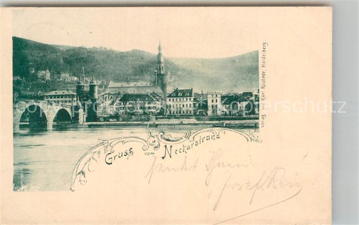 Heidelberg Neckar Neckarstrand