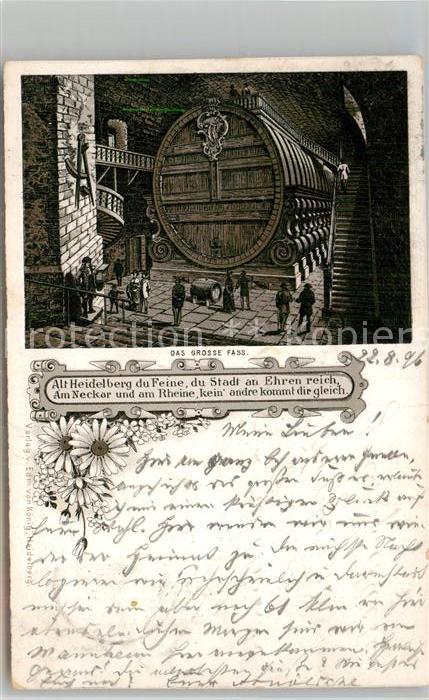 Heidelberg Neckar Heidelberger Fass