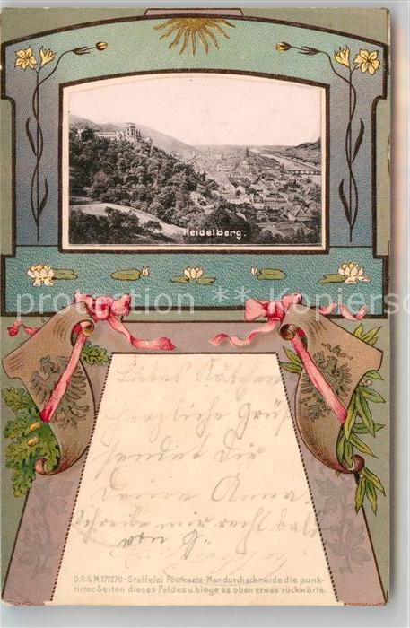 Heidelberg Neckar Teilansicht