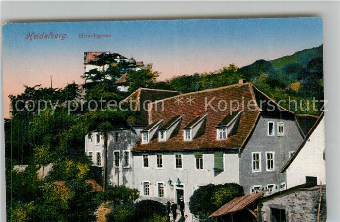 Heidelberg Neckar Hirschgasse