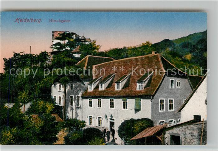 Heidelberg Neckar Hirschgasse