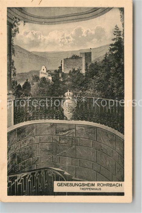 Rohrbach Heidelberg Genesungsheim Treppenhaus