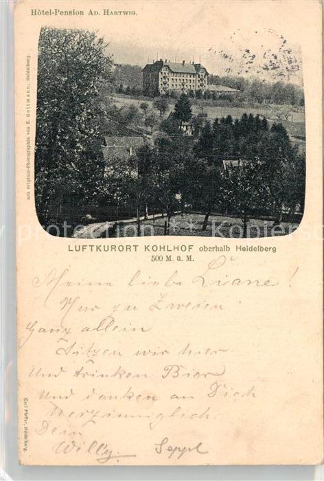 Heidelberg Neckar Kohlhof