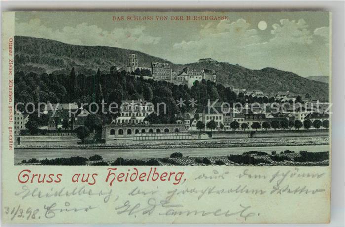 Heidelberg Neckar Panorama