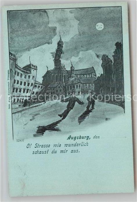 Augsburg Betrunkener Mann