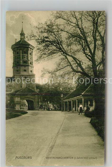 Augsburg Wertachbruecketor