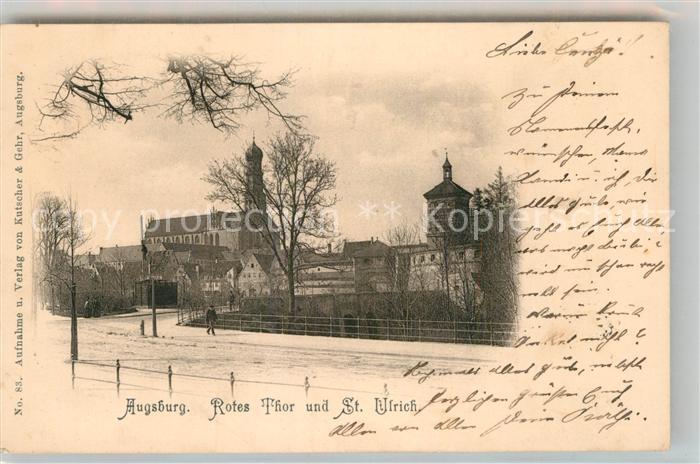 Augsburg Rotes Tor Sankt Ulrich