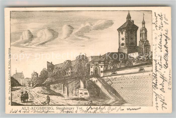 AUGSBURG  CITY Stephinger Tor