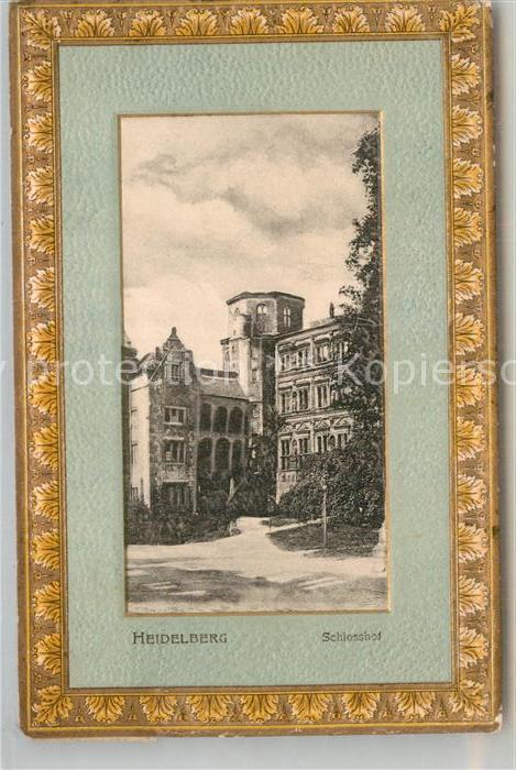 Heidelberg Neckar Schlosshof