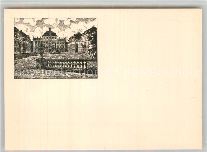 Ludwigsburg Wuerttemberg Schlosshof