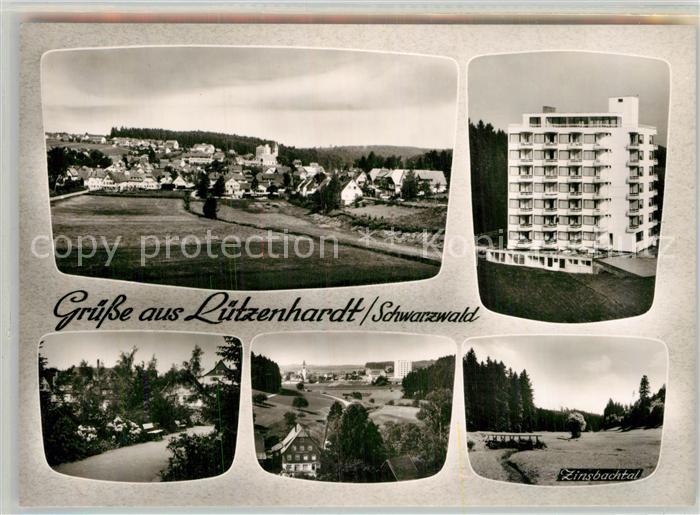 Luetzenhardt Sonnenhof Panorama Teilansicht Zinsbachtal