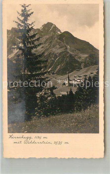 Riezlern Kleinwalsertal Vorarlberg Hirschegg Widderstein