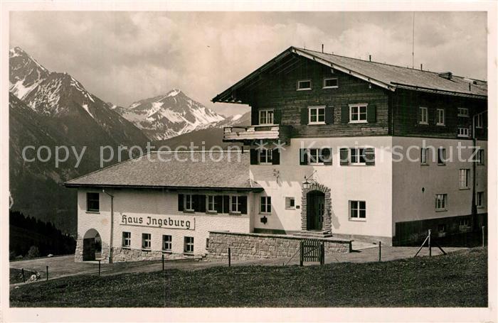 Oberjoch Haus Ingeburg A.-H. Pass Oberallgaeu