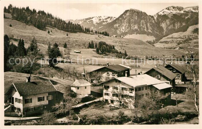 Bruck Bad Hindelang Teilansicht