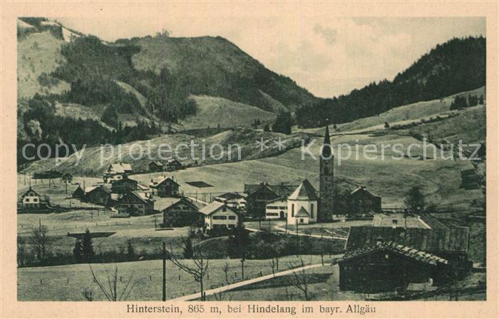 Hinterstein Bad Hindelang Gesamtansicht