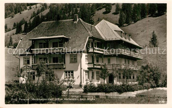 Hinterstein Bad Hindelang Hotel Pension Weidmanns Heil