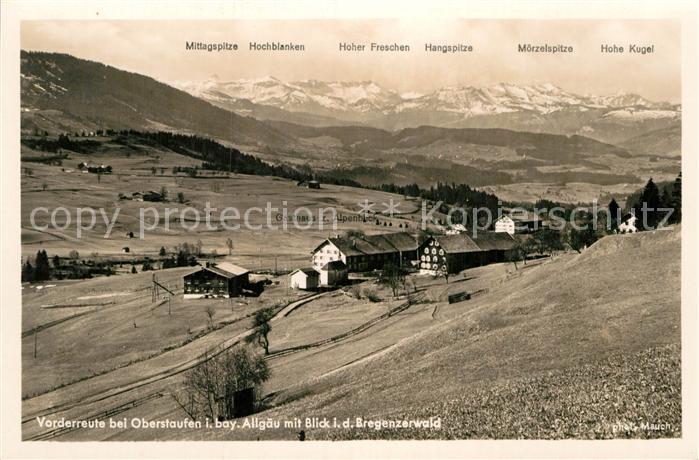 Vorderreute Oberstaufen Panorama