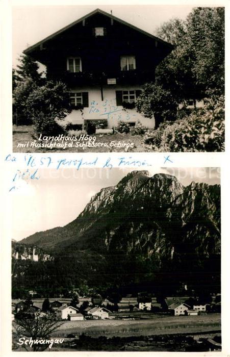 Schwangau Lanhaus Hoegg