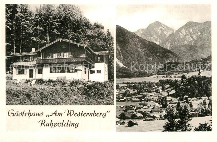 Ruhpolding Bayern Gaestehaus Am Westernberg