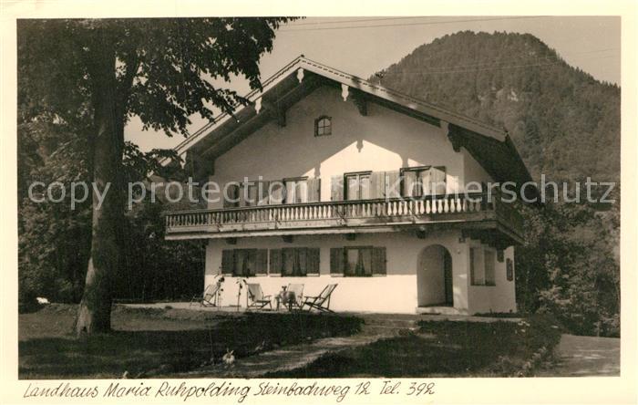 Ruhpolding Bayern Landhaus Maria